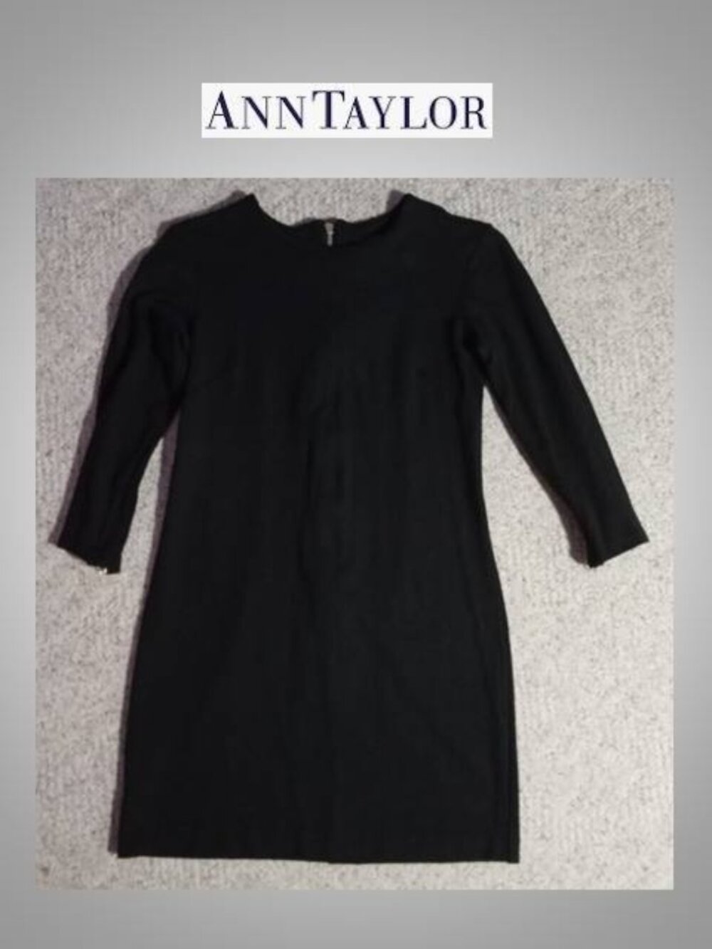 Ann Taylor black dress size 4